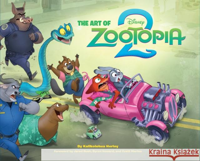 Disney The Art of Zootopia 2 Hurley, Kalikolehua 9781797233628 Chronicle Books - książka