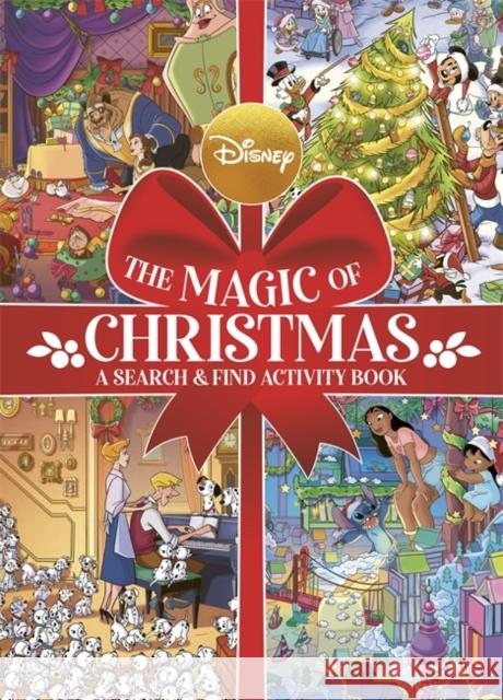 Disney: The Magic of Christmas Search and Find Activity Book Walt Disney 9781800788053 Bonnier Books Ltd - książka