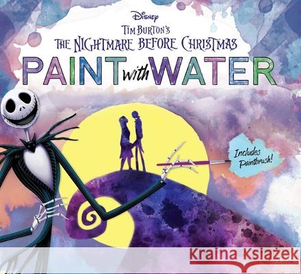 Disney Tim Burton's the Nightmare Before Christmas Paint with Water Editors of Thunder Bay Press 9781667202914 Thunder Bay Press - książka