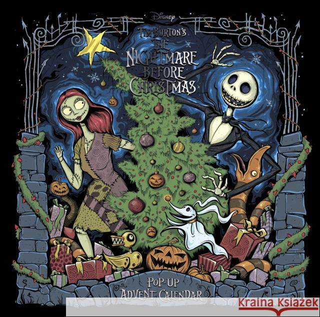 Disney Tim Burton's The Nightmare Before Christmas Pop-Up Book and Advent Calendar Insight Editions 9781787419049 Bonnier Books Ltd - książka