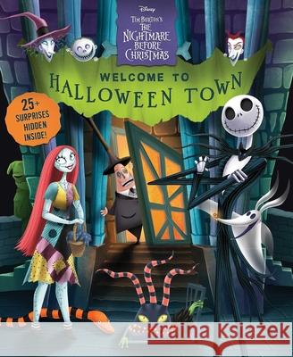 Disney Tim Burton's the Nightmare Before Christmas: Welcome to Halloween Town! Autumn B. Heath Kaley McCabe 9780794450816 Studio Fun International - książka