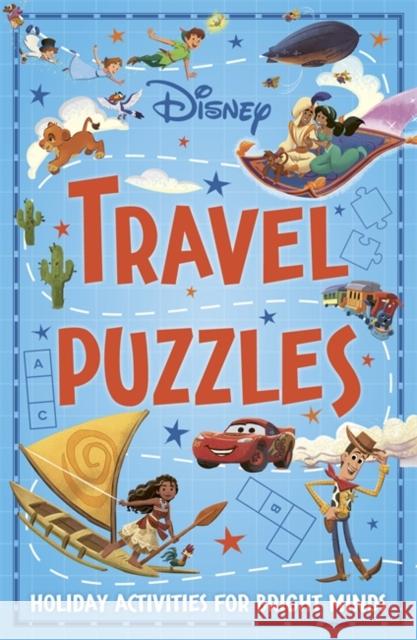 Disney Travel Puzzles: Fun activities for bright minds Roland Hall 9781835871188 Bonnier Books Ltd - książka
