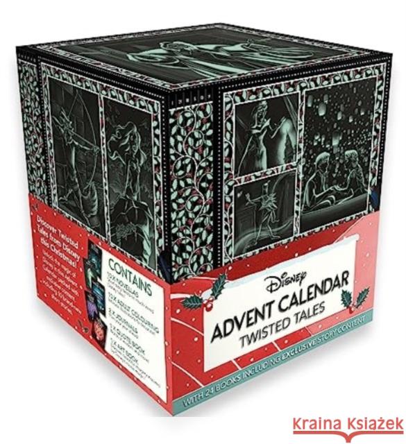 Disney: Twisted Tales Advent Calendar Walt Disney 9781803684994 Bonnier Books Ltd - książka