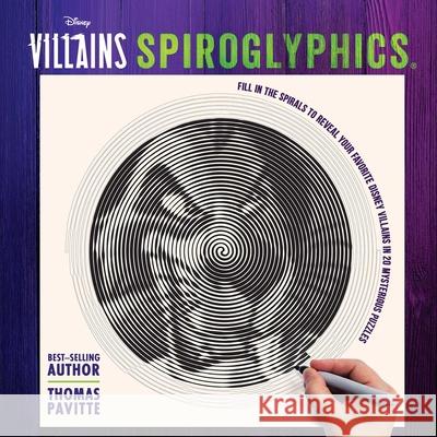 Disney Villains: Spiroglyphics Thomas Pavitte 9781645172901 Thunder Bay Press - książka