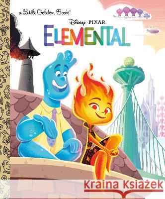 Disney/Pixar Elemental Little Golden Book Golden Books                             Disney Storybook Art Team 9780736443715 Random House Disney - książka
