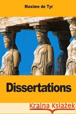 Dissertations Maxime d Jean-Jacques Combes-Dounous 9781979631877 Createspace Independent Publishing Platform - książka