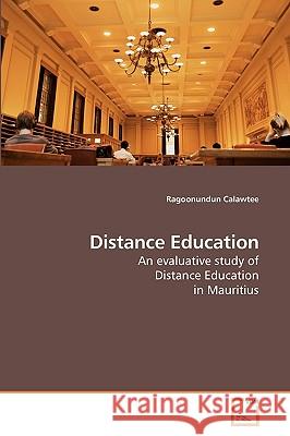 Distance Education Ragoonundun Calawtee 9783639118070 VDM Verlag - książka