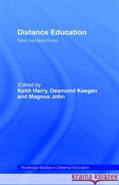 Distance Education: New Perspectives Keith Harry Keith Harry Magnus John 9780415089418 Routledge - książka