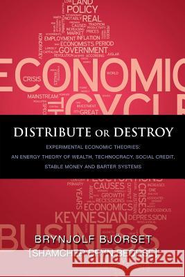 Distribute or Destroy Shamcher Bryn Beorse Brynjolf Bjorset Carol Sill 9780978348564 Alpha Glyph Publications - książka