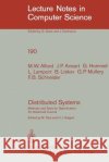 Distributed Systems: Methods and Tools for Specification. an Advanced Course Alford, M. W. 9783540152163 Springer