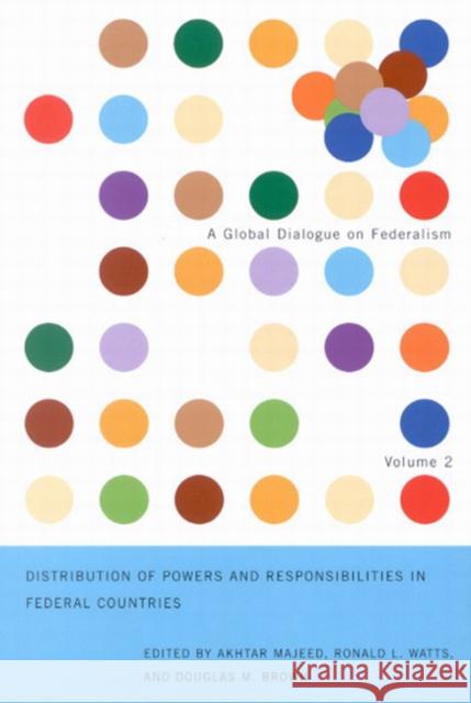 Distribution of Powers and Responsibilities in Federal Countries: Volume 2 Akhtar Majeed, Ronald L Watts, Douglas M Brown 9780773530041 McGill-Queen's University Press - książka