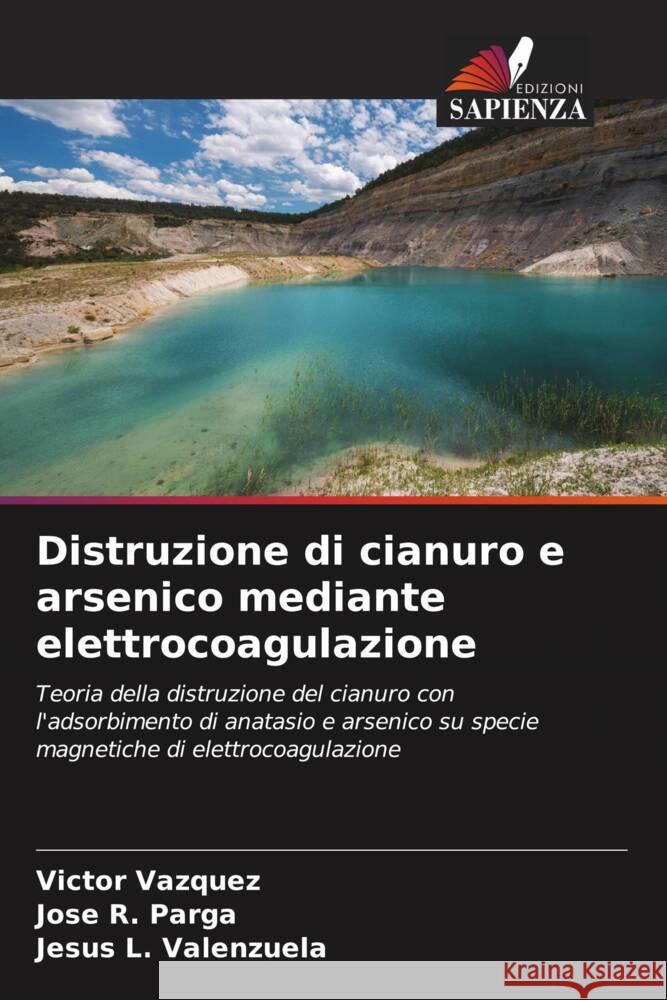 Distruzione di cianuro e arsenico mediante elettrocoagulazione Vazquez, Victor, Parga, Jose R., Valenzuela, Jesus L. 9786208366803 Edizioni Sapienza - książka