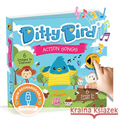 Ditty Bird Action Songs Interactive Sound Book for Toddlers 1- 3 Musical Books for 1 Year Old Ditty Bird 9780648268581 Ditty Bird - książka