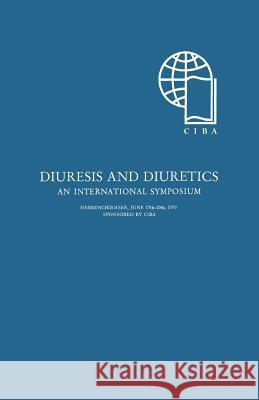 Diurese Und Diuretica / Diuresis and Diuretics: Ein Internationales Symposion / An International Symposium Buchborn, Eberhard 9783642927577 Springer - książka