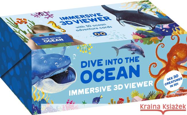 Dive Into the Ocean: Immersive 3D Viewer David Hawcock Mike Love 9780711295650 Kaddo - książka