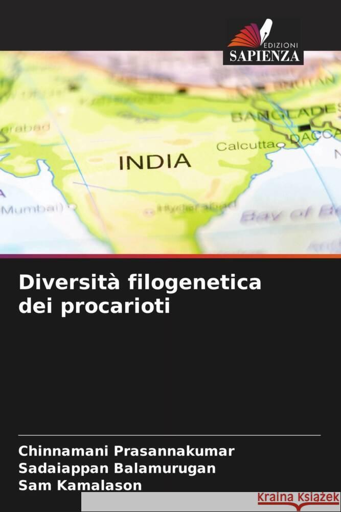 Diversità filogenetica dei procarioti Prasannakumar, Chinnamani, Balamurugan, Sadaiappan, Kamalason, Sam 9786205113738 Edizioni Sapienza - książka