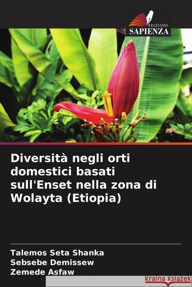 Diversità negli orti domestici basati sull'Enset nella zona di Wolayta (Etiopia) Shanka, Talemos Seta, Demissew, Sebsebe, Asfaw, Zemede 9786208540708 Edizioni Sapienza - książka