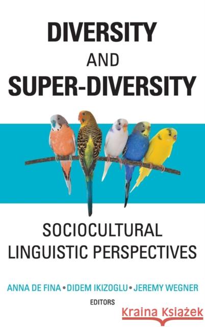 Diversity and Super-Diversity: Sociocultural Linguistic Perspectives Anna D Didem Ikizoglu Jeremy Wegner 9781626164215 Georgetown University Press - książka