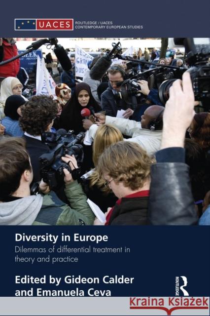 Diversity in Europe: Dilemnas of Differential Treatment in Theory and Practice Calder, Gideon 9781138829886 Routledge - książka