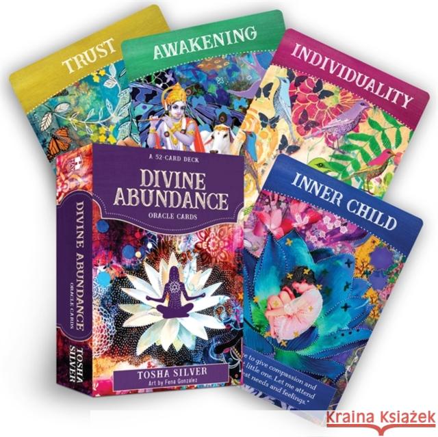 Divine Abundance Oracle Cards: A 51-Card Deck Silver, Tosha 9781401960179 Hay House - książka