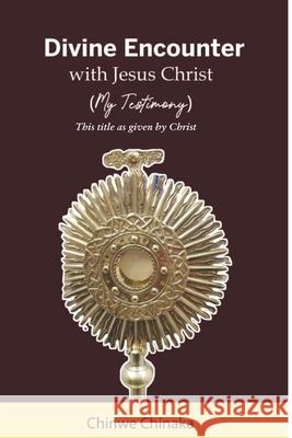 Divine Encounter With Jesus (My Testimony) Chinwe Chinaka 9789785876703 Alakowe Firm Parousia - książka
