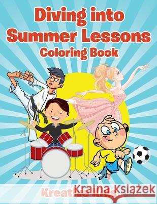 Diving Into Summer Lessons Coloring Book Kreative Kids   9781683774020 Kreative Kids - książka