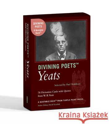 Divining Poets: Yeats: A Quotable Deck from Turtle Point Press  9781933527451 Turtle Point Press - książka