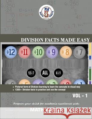 Division Facts Made Easy Gowri M Vemuri   9798889031277 Math-Knots LLC - książka