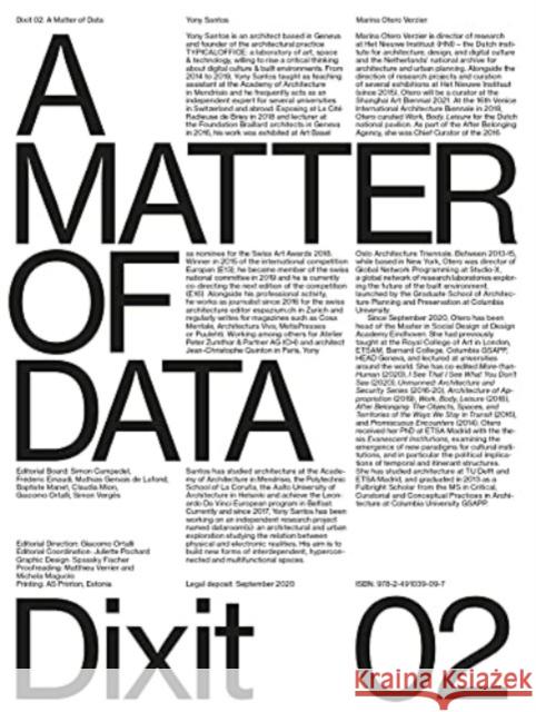 Dixit 02 - A Matter Of Data  9782491039097 Caryatide - książka