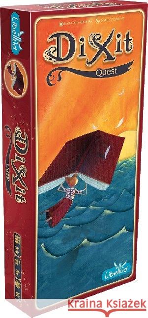 Dixit 2, Quest Erweiterung (Spiel-Zubehör) Roubira, Jean-Louis 3558380016229 Libellud - książka