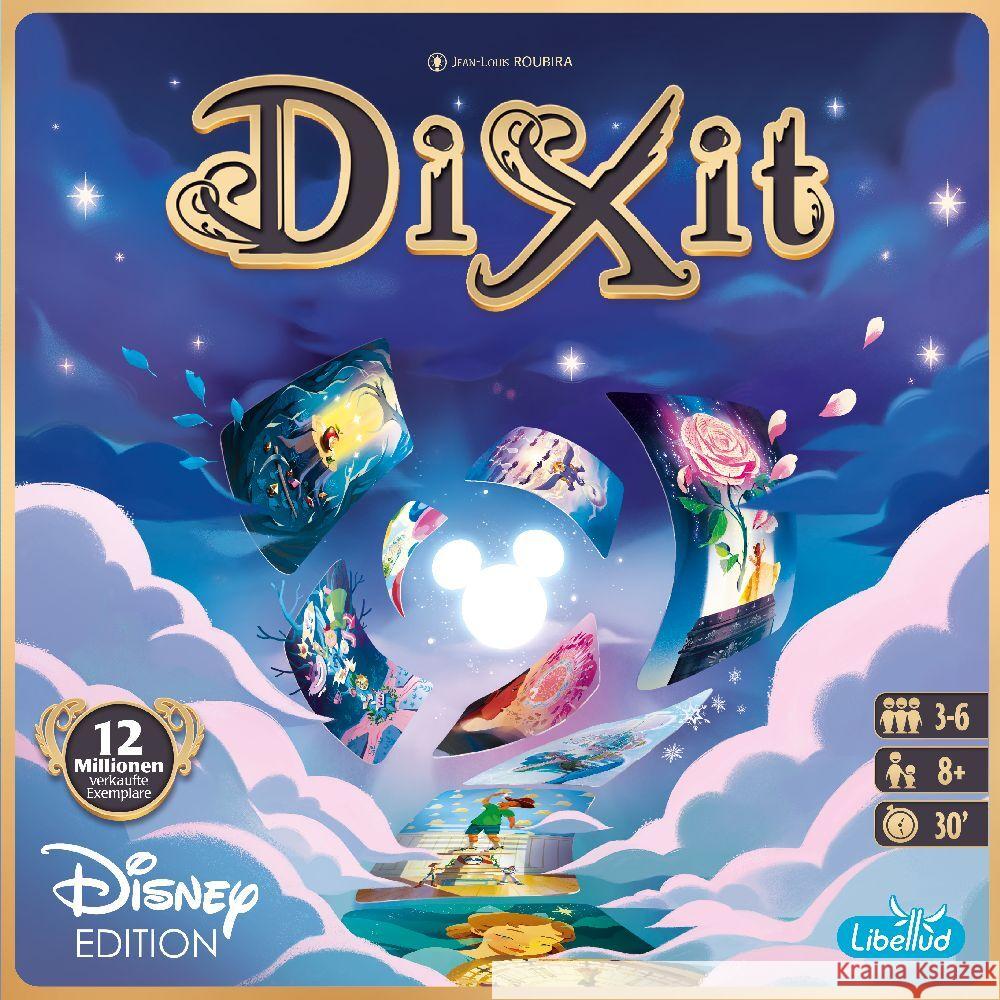 Dixit: Disney Edition Roubira, Jean-Louis 3558380107040 Libellud - książka