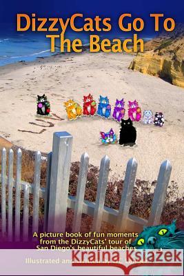 DizzyCats Go To The Beach Langer, DC 9781511997898 Createspace - książka