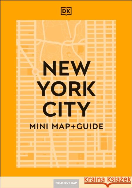 DK New York City Mini Map and Guide DK Travel 9780241718964 Dorling Kindersley Ltd - książka