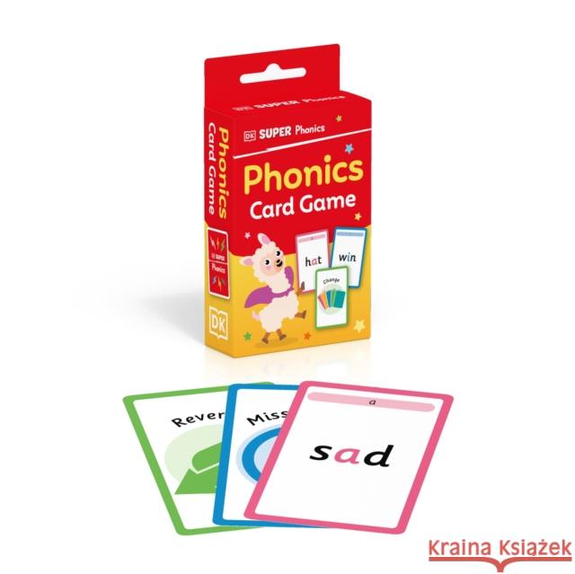DK Super Phonics Card Game DK 9780241717660 Dorling Kindersley Ltd - książka