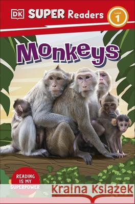 DK Super Readers Level 1 Monkeys DK 9780241600795 Dorling Kindersley Ltd - książka