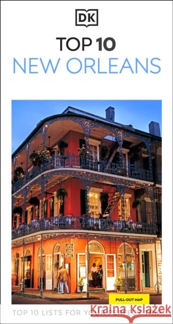 DK Top 10 New Orleans DK Travel 9780241781517 Dorling Kindersley Ltd - książka