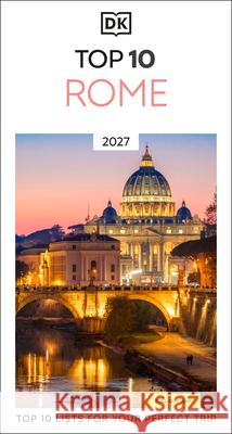 DK Top 10 Rome DK Travel 9780241813188 Dorling Kindersley Ltd - książka