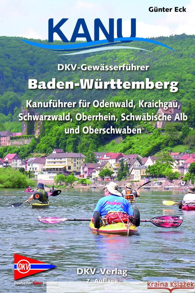 DKV-Gewässerführer Baden-Württemberg Eck, Günter 9783968060057 Deutscher Kanu-Verband - książka