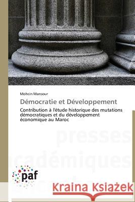 Démocratie Et Développement Mansour-M 9783838176376 Presses Academiques Francophones - książka