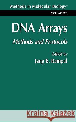 DNA Arrays: Methods and Protocols Rampal, Jang B. 9780896038226 Humana Press - książka