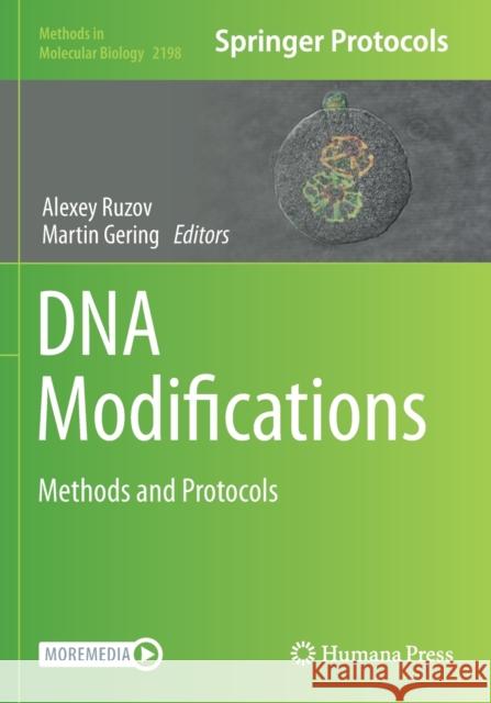 DNA Modifications: Methods and Protocols Alexey Ruzov Martin Gering 9781071608784 Humana - książka