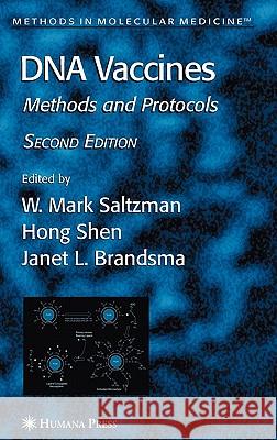 DNA Vaccines Mark W. Saltzman Hong Shen Janet L. Brandsma 9781588294845 Humana Press - książka