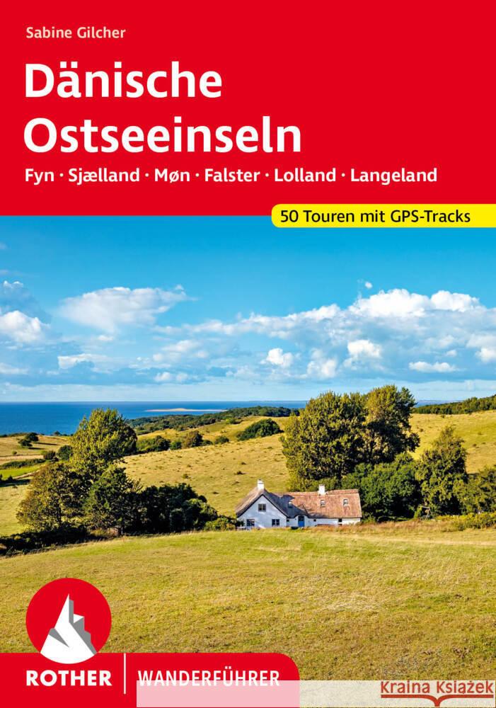 Dänische Ostseeinseln Gilcher, Sabine 9783763347513 Bergverlag Rother - książka