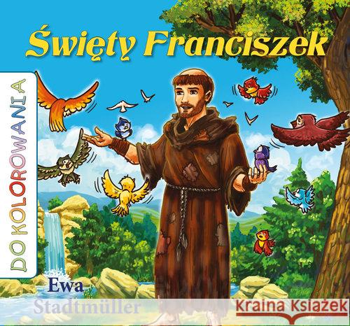 Do kolorowania - Święty Franciszek Stadtmuller Ewa 9788325707767 Wydawnictwo Diecezjalne - książka