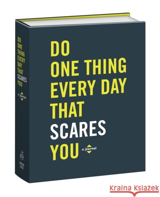 Do One Thing Every Day That Scares You: A Journal Rogge, Robie 9780385345774 Random House USA Inc - książka