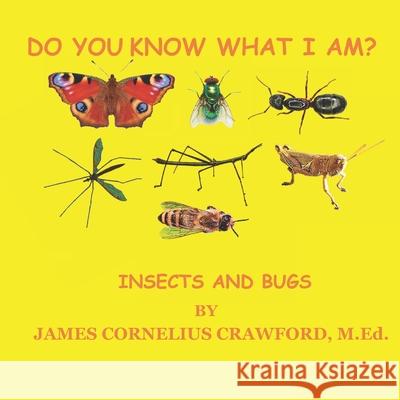 Do You Know What I Am?: Insects and Bugs James Cornelius Crawford M Ed 9781955181129 Diamond and Halo Publishing, LLC - książka