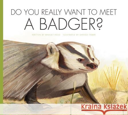 Do You Really Want to Meet a Badger? Bridget Heos Daniele Fabbri 9781607539445 Amicus Illustrated - książka