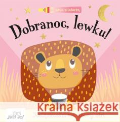 Dobranoc, lewku! Książka z latarką Joshua George, Zhanna Ovocheva, Joanna Olejarczyk 9788381446686 Jedność - książka