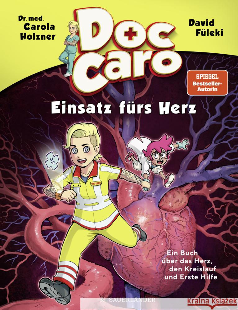 Doc Caro - Einsatz fürs Herz Holzner, Carola 9783737359900 FISCHER Sauerländer - książka