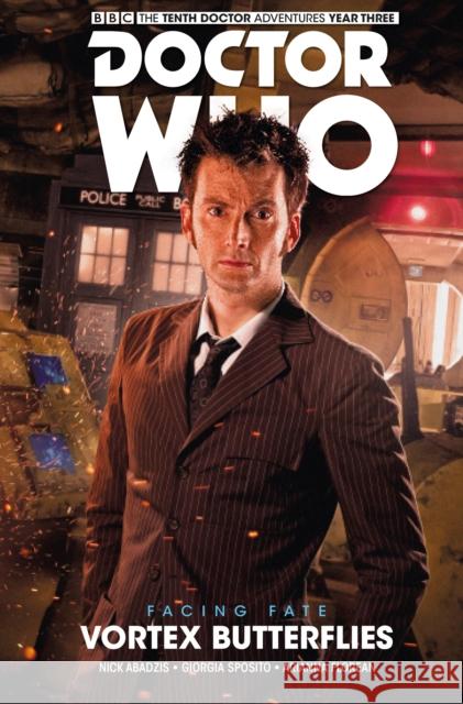 Doctor Who - The Tenth Doctor: Facing Fate Volume 2: Vortex Butterflies Nick Abadzis, Giorgia Sposito 9781785860928 Titan Books Ltd - książka